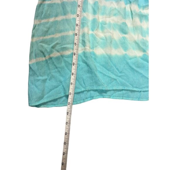 Umgee Women's Light Blue Tie Dye Dress - Picture 6 of 7